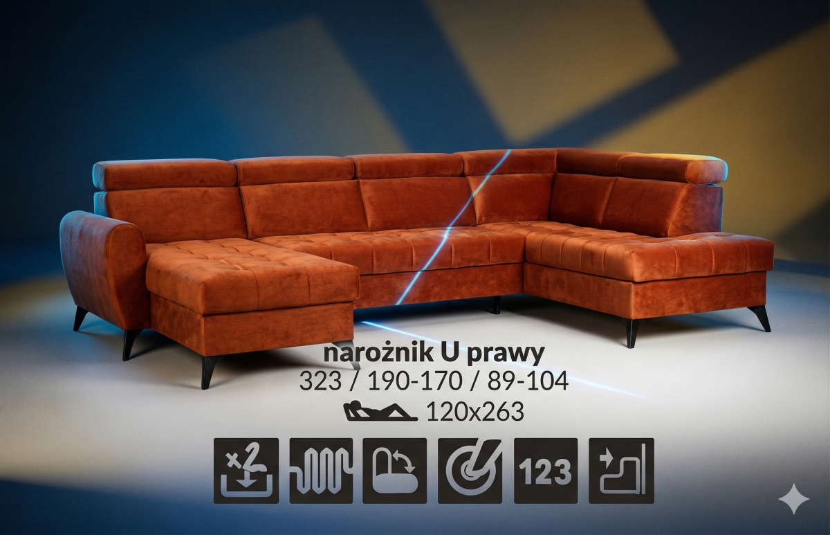 Narożnik Dante Prawy